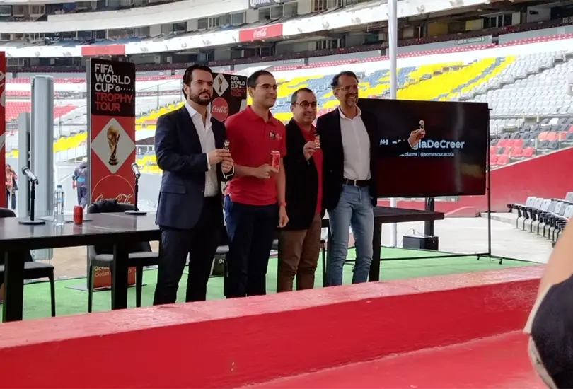 As&iacute; fue presentado el proyecto de Coca-Cola con el Mundial de 2022.