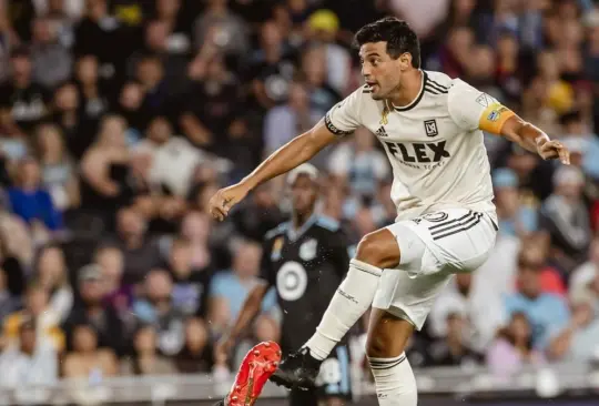 Carlos Vela se mandó un golazo en el partido del LAFC ante Minnesota United.