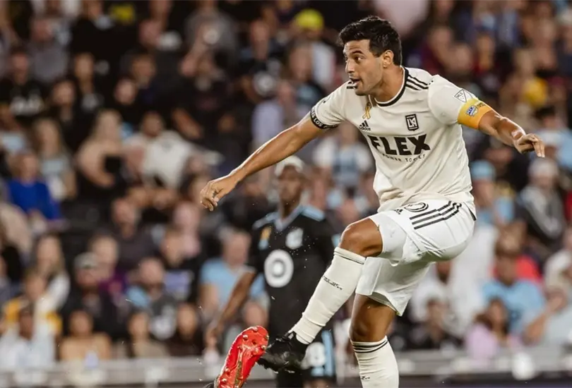 Carlos Vela se mandó un golazo en el partido del LAFC ante Minnesota United. Carlos Vela se mandó un golazo en el partido del LAFC ante Minnesota United.
