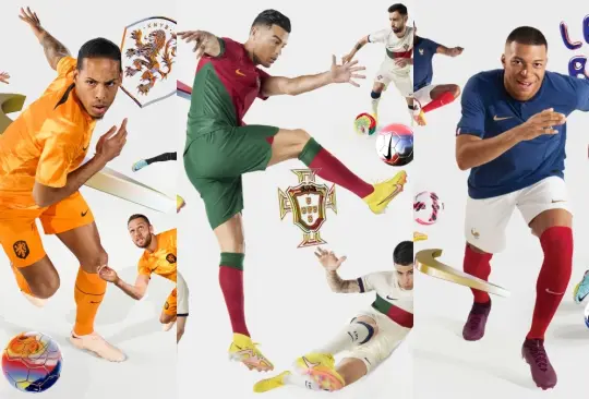 Nike presentó los uniformes de varias selecciones como Países Bajos, Portugal y Francia