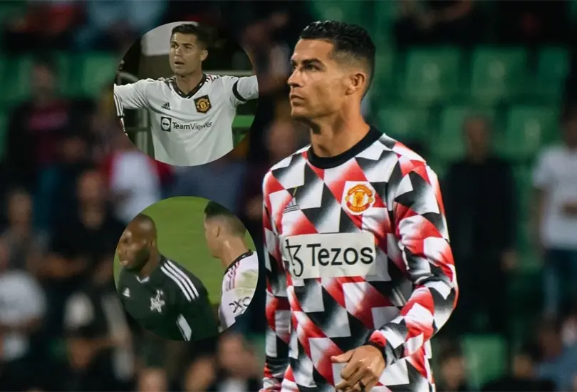 VIDEO: Cristiano Ronaldo estalla contra rival y árbitro por falta que no se marcó VIDEO: Cristiano Ronaldo estalla contra rival y árbitro por falta que no se marcó
