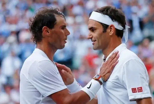 Rafael Nadal y Roger Federer compartieron la cancha por mucho años.