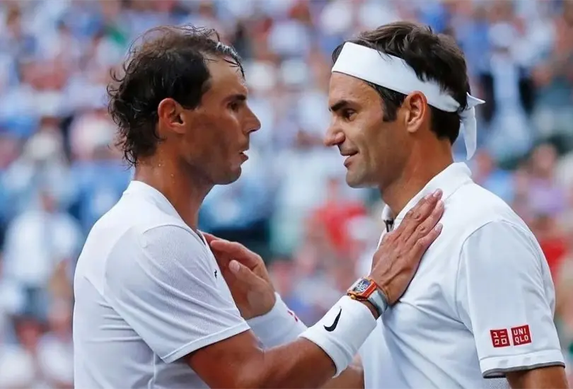 Rafael Nadal y Roger Federer compartieron la cancha por mucho a&ntilde;os.