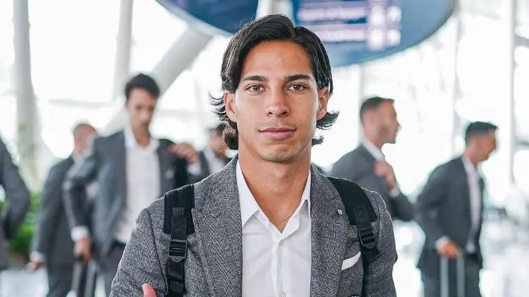 Diego Lainez no tuvo minutos en la jornada 2 con el Braga. @sportingclubdebraga)