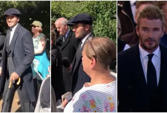 David Beckham hizo fila junto con el resto de ciudadanos que quieren despedir a la reina Isabel II. 