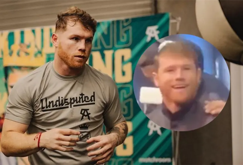 Canelo recibió una peculiar petición antes de su pelea. Canelo recibió una peculiar petición antes de su pelea.