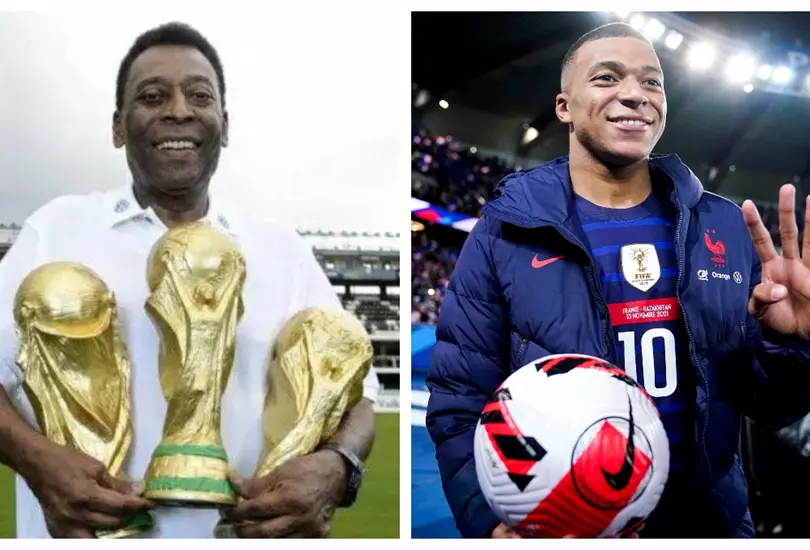 Pel&eacute; asegur&oacute; que Kylian Mbapp&eacute; puede convertirse en su heredero, lo que el franc&eacute;s querr&aacute; corroborar en Qatar 2022.