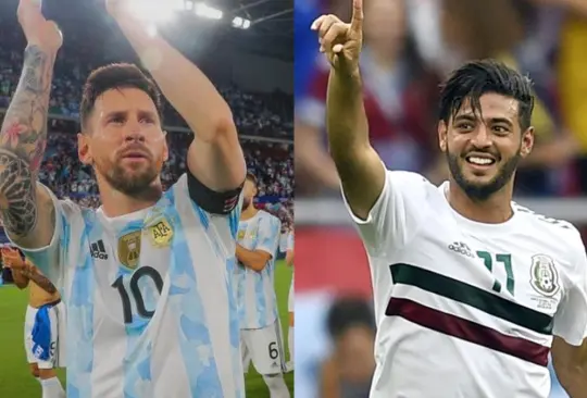 Carlos Vela tuvo un deseo especial con relación a Lionel Messi en el Mundial de Qatar 2022.