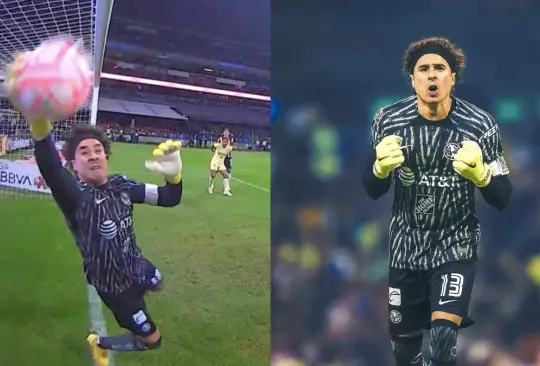 Guillermo Ochoa fue la figura después de hacer una atajada en el Clásico Nacional.