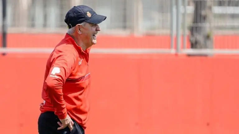 Javier Aguirre valoró el resultado que lograron ante el Almería. Foto: Twitter @RCD_Mallorca