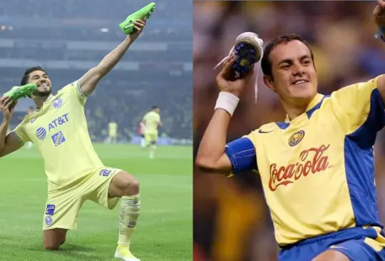 Cuauhtémoc Blanco felicitó a Henry Martín por su gol en el Clásico Nacional