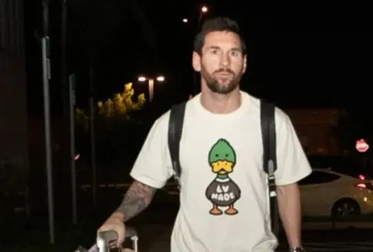 Lionel Messi presumió una costosa prenda y muy exclusiva.