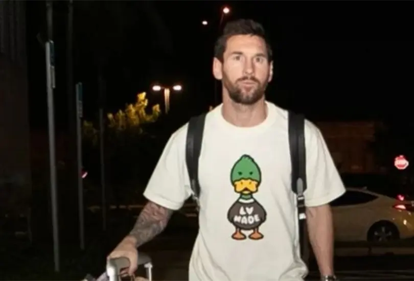 Lionel Messi presumió una costosa prenda y muy exclusiva. Lionel Messi presumió una costosa prenda y muy exclusiva.