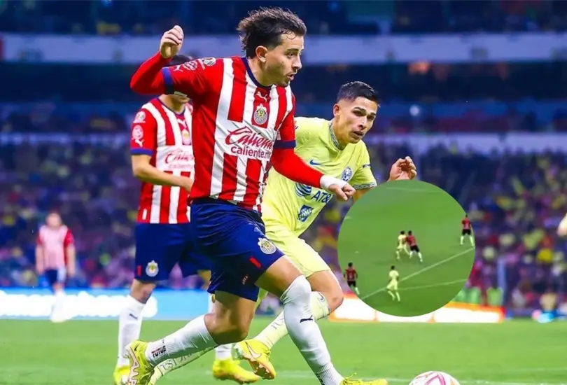 En el Cl&aacute;sico Nacional hubo una jugada pol&eacute;mica a favor de Am&eacute;rica que pas&oacute; desapercibida.