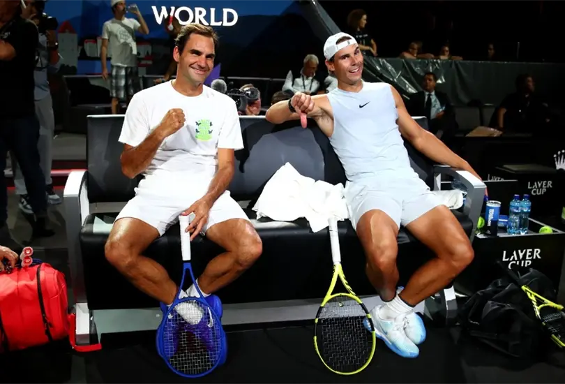 Roger Federer quiere jugar su &uacute;ltimo partido con Rafael Nadal