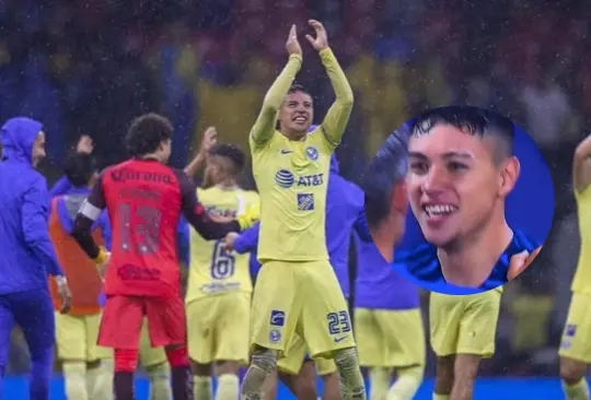 Emilio Lara cautivó a los aficionados del América con su reacción.