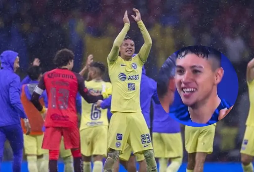 Emilio Lara cautivó a los aficionados del América con su reacción. Emilio Lara cautivó a los aficionados del América con su reacción.