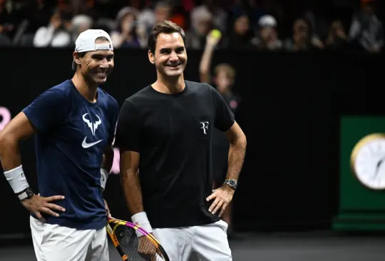 Roger Federer y Rafael Nadal serán compañeros en el partido de dobles de la Laver Cup 2022