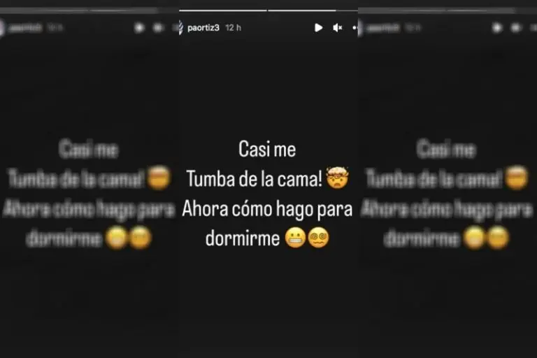 Palermo Ortiz estaba dormido cuando ocurrió el sismo - Captura de pantalla