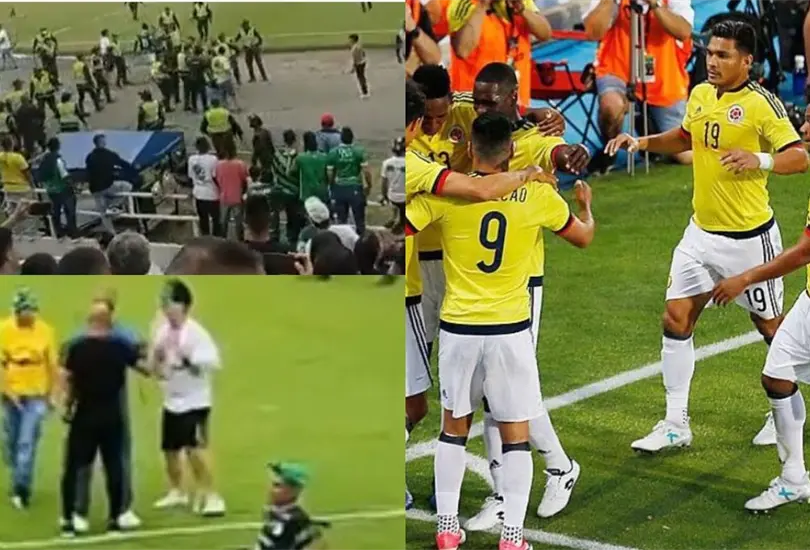 Los aficionados no soportaron los resultados negativos de su equipo y se metieron a la cancha para agredirlos f&iacute;sicamente. 