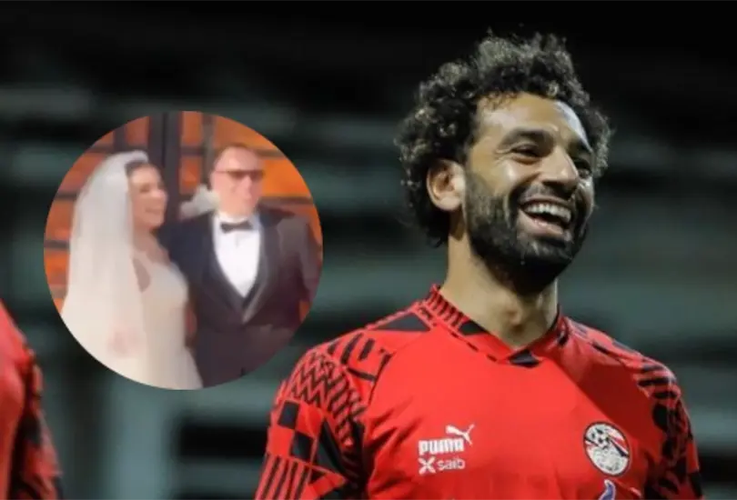 Mohamed Salah interrumpi&oacute; una boda en Egipto.