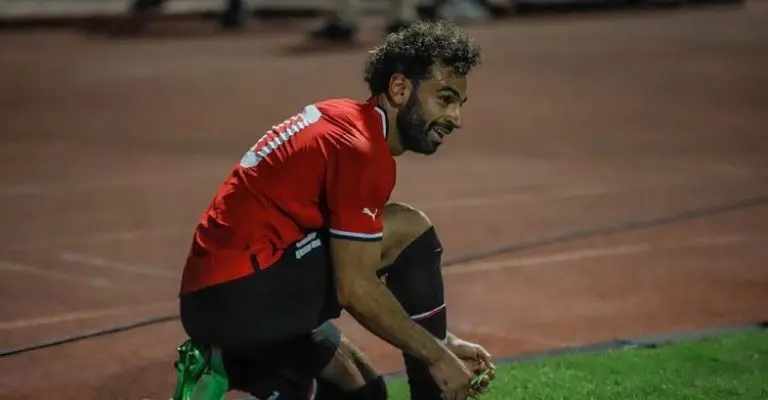Salah está en Egipto para los juegos de la Fecha FIFA - @mosalah