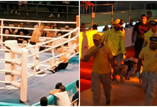 Boxeador colombiano termina en coma tras sufrir nocaut en Colombia. 