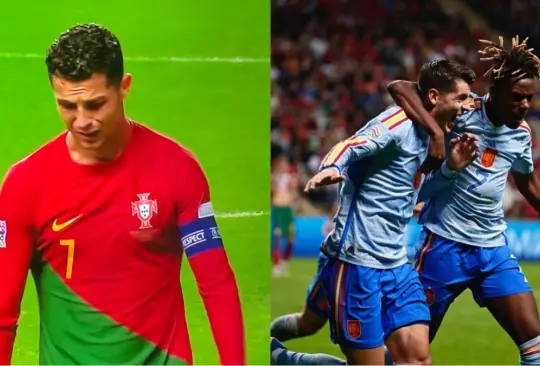 Cristiano Ronaldo y Portugal perdieron de último minuto ante España y fueron eliminados.