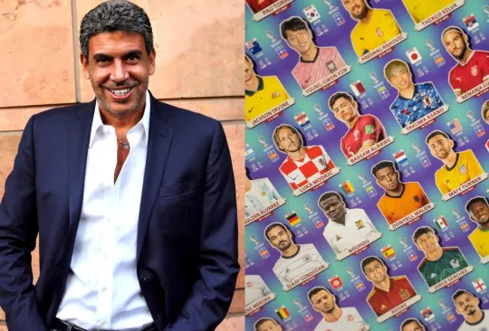 Arturo Elías Ayub organizó un intercambio de estampas para el Álbum Panini de Qatar 2022 Arturo Elías Ayub organizó un intercambio de estampas para el Álbum Panini de Qatar 2022