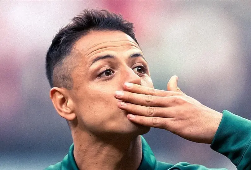 Javier Chicharito Hern&aacute;ndez record&oacute; que es el m&aacute;ximo anotador de M&eacute;xico en Mundiales.