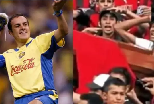 Cuauhtémoc Blanco jugó en un ambiente hostil cuando las Águilas se enfrentaron al América de Cali en los Octavos de Final de la Copa Libertadores.