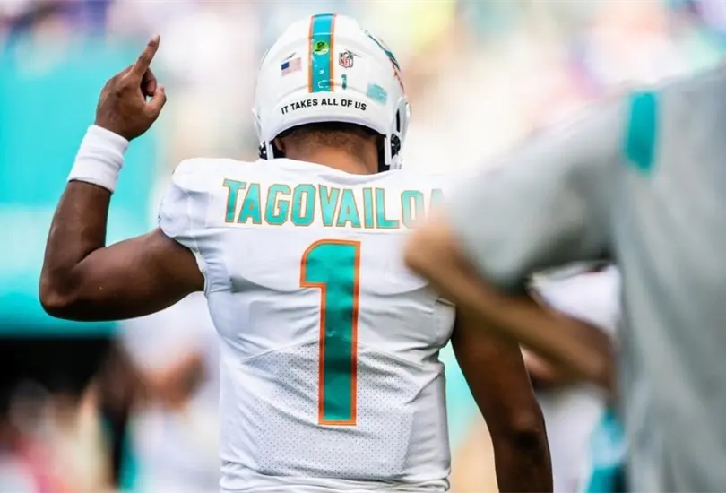 Momentos de incertidumbre se vivieron con Tua Tagovailoa en el encuentro entre Bengals y Dolphins.