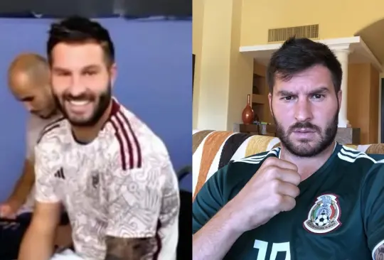 Gignac ha presumido portar varios jerseys de México.