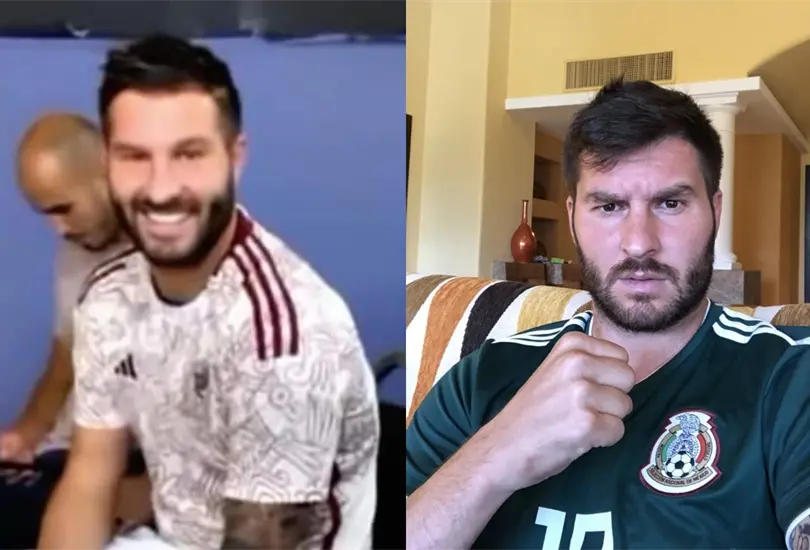 Gignac ha presumido portar varios jerseys de México. Gignac ha presumido portar varios jerseys de México.