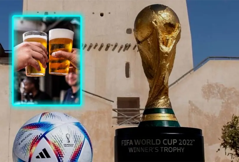Los aficionados que acudan al Mundial de Qatar 2022 podr&aacute;n ingerir cervezas en los estadios de futbol.