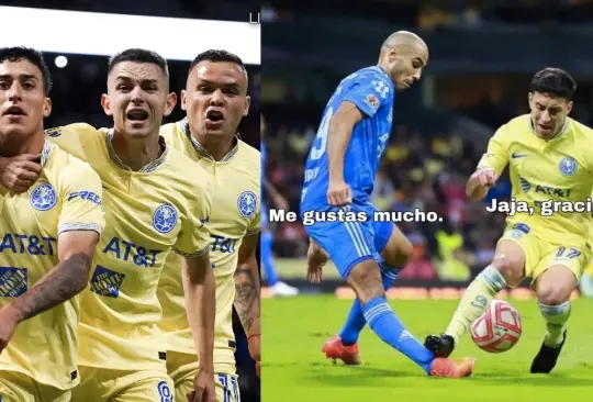 Alejandro Zendejas fue el protagonista del partido entre América y Tigres en el Estadio Azteca.