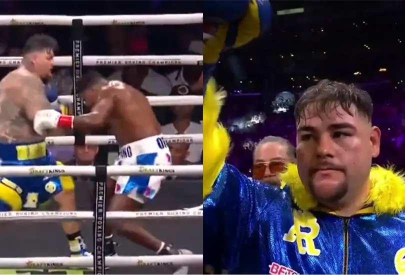 Andy Ruiz logró una gran victoria en Los Ángeles por decisión unánime. Andy Ruiz logró una gran victoria en Los Ángeles por decisión unánime.