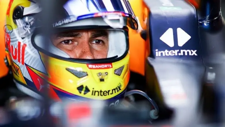 'Checo' Pérez tras su resultado en los Países Bajos. @SChecoPerez