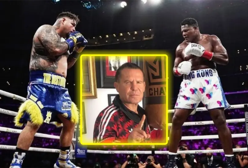 Andy Ruiz fue duramente cuestionado por el m&iacute;tico boxeador mexicano, Julio C&eacute;sar Ch&aacute;vez.