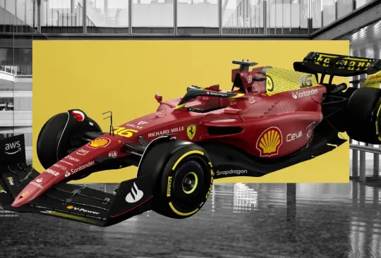 El auto de Ferrari tendrá amarillo en sus colores para el GP de Italia 2022