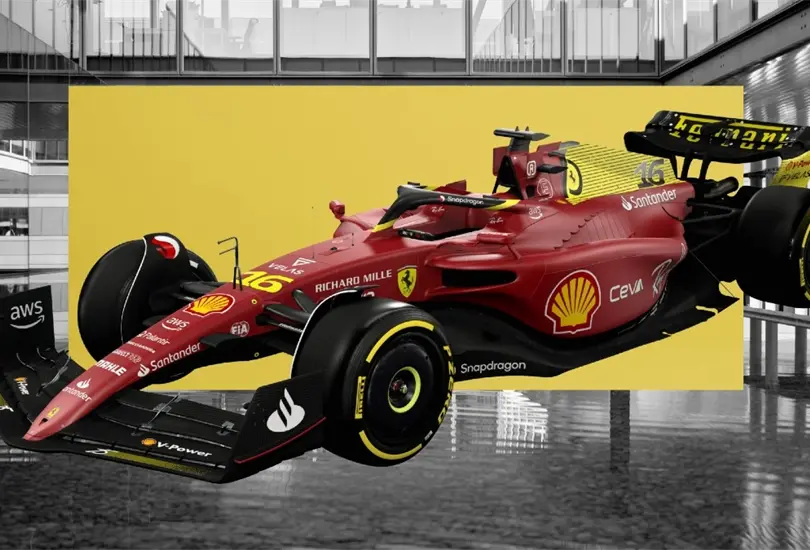 El auto de Ferrari tendrá amarillo en sus colores para el GP de Italia 2022 El auto de Ferrari tendrá amarillo en sus colores para el GP de Italia 2022