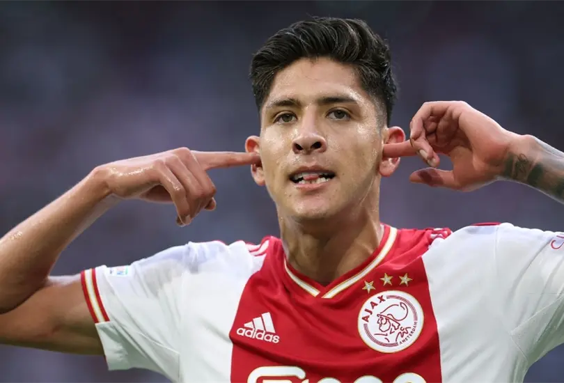 Edson &Aacute;lvarez meti&oacute; el 1-0 en el Ajax vs Rangers de la Champions League