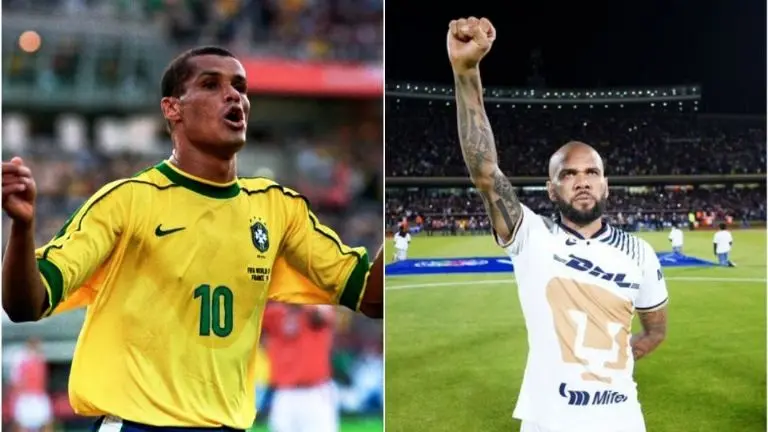 Rivaldo criticó la decisión de Dani Alves de jugar con Pumas y se refirió a su futuro con Brasil. Foto: Instagram @DaniAlvesD2