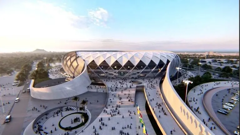 Imágenes conceptuales del Estadio Nacional de El Salvador