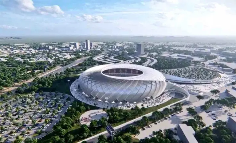 Imágenes conceptuales del Estadio Nacional de El Salvador