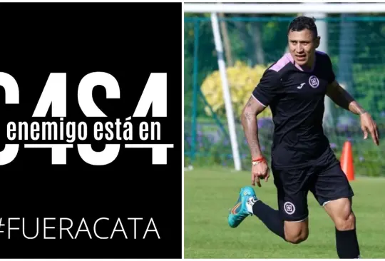 Aficionados explotaron en las redes sociales por la resolución de la Liga MX y Cruz Azul por el Cata Domínguez y viralizaron el #FueraCata