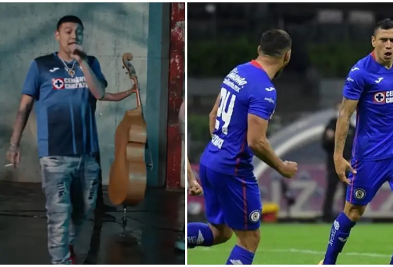 Un famoso cantante estrenó su video musical de un narcocorrido con el jersey de Cruz Azul y lo ligan con la polémica del Cata Domínguez. Un famoso cantante estrenó su video musical de un narcocorrido con el jersey de Cruz Azul y lo ligan con la polémica del Cata Domínguez.