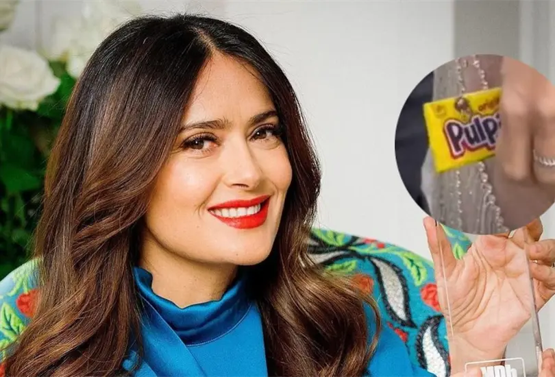 Salma Hayek deslumbró a todos en los Globos de Oro 2023 por los dulces mexicanos que llevó para la ceremonia. Salma Hayek deslumbró a todos en los Globos de Oro 2023 por los dulces mexicanos que llevó para la ceremonia.