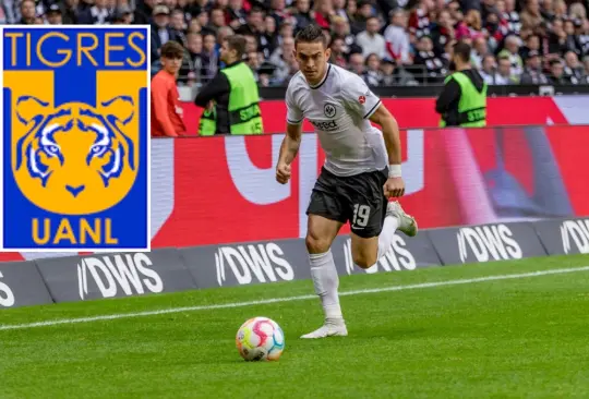 Rafael Santos Borré estaría cerca de ser el nuevo refuerzo bomba de Tigres después de que destacó con el Eintracht Frankfurt.