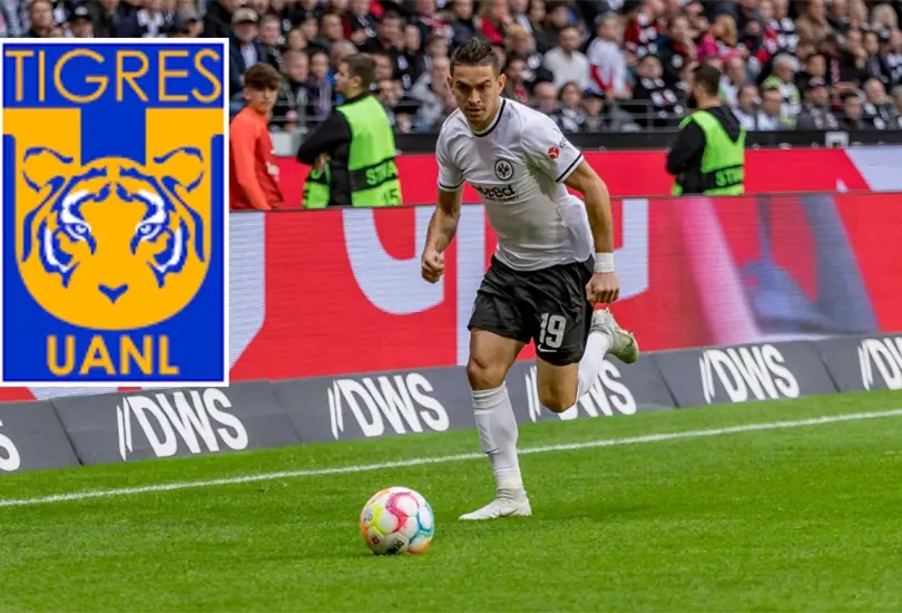 Rafael Santos Borré estaría cerca de ser el nuevo refuerzo bomba de Tigres después de que destacó con el Eintracht Frankfurt. Rafael Santos Borré estaría cerca de ser el nuevo refuerzo bomba de Tigres después de que destacó con el Eintracht Frankfurt.